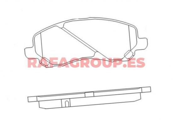 RG6751 - Pastillas de freno